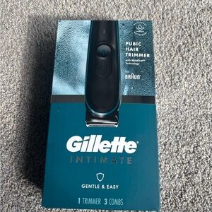 Gillette Intimate Pubic Hair Trimmer - Black